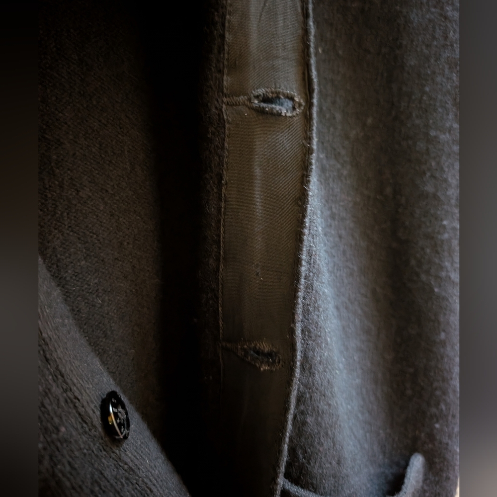 VINTAGE Prep 💯 Wool Button Up Vest - Picture 7 of 7